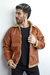 Campera Cuero y corderito - tienda online