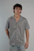 camisa wafle gastado - Lerbak