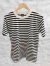 remera algodon rayada tramada - tienda online
