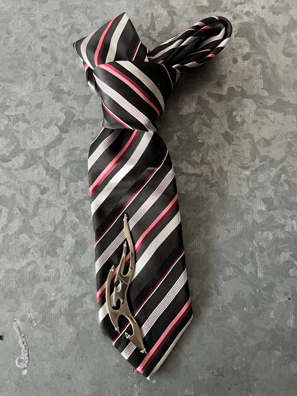 Corbata rayada
