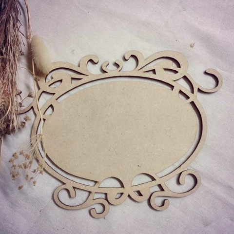 Marco ovalado vintage