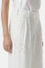 Pantalón Palazzo Off White - tienda online