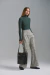 Pantalón Notre Dame Cuadrillé Cream - tienda online
