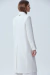 Blazer largo Machiavello Off White - Neratta