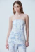 Strapless Firenze Stampa Mappa Celeste