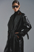 Trench Campagne Shiny Black - comprar online