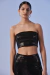 Top Avarizia Shiny Black - comprar online