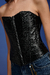 Corset Diavolo Glossy Black - comprar online