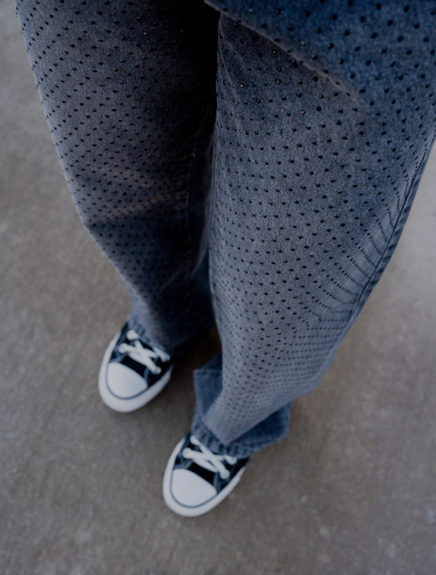 Jean Iconic wide leg - TEENS - comprar online