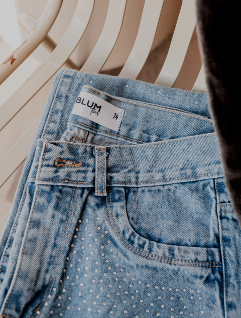 Jean Sparkle wide leg - TEENS - comprar online