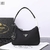 Prada - Bolsa mini com placa de logo (Black)