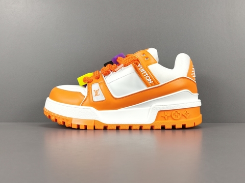Louis Vuitton Trainer Maxi - White Orange - comprar online