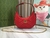 Mini Bolsa Meia Lua - Gucci GG Marmont Red