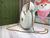 Mini Bolsa Meia Lua - Gucci GG Marmont White - comprar online