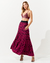 Top Le Dress Atelier Couro Vinho - comprar online