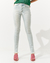 Calça Andreza Chagas Andréa Skinny Botões Baby Blue - comprar online