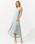 Saia Maria Pavan Midi Barrado - comprar online
