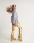 Calça Le Dress Atelier Couro Dourada na internet