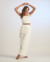 Conjunto Nanaminze Natasha Franjas Off White