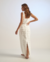 Conjunto Nanaminze Natasha Franjas Off White - Espaço LD