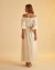 Vestido Viviane Bordado Off White - loja online