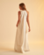 Vestido Boutic. Longo Noronha Off White - Espaço LD