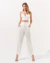 Calça Beatriz Paetê Off White - loja online
