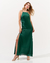 Vestido Boutic. Mel Longo Verde na internet