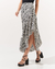 Saia Boutic. Turim Assimétrica Animal Print - comprar online