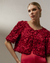 Casaco Le Dress Atelier Recortes Vermelho