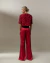 Calça Le Dress Atelier Sandra Pantalona Vermelho - Espaço LD
