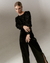 Calça Le Dress Atelier Sandra Pantalona Preto - Espaço LD