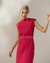 Vestido Le Dress Atelier Jack Midi Cereja - loja online