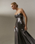 Vestido Le Dress Atelier Gaia Paetês Prata na internet