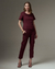 Lu Rubin Blusa Duda Bordô - Espaço LD