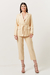 Boutic. Blazer Tencel Raika Bege - Espaço LD