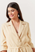 Boutic. Blazer Tencel Raika Bege na internet