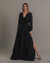 Vestido Boutic. Romana Com Renda Poá Preto - comprar online