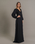 Vestido Boutic. Romana Com Renda Poá Preto na internet