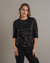 Blusa Boutic. Vanessa Paetê Preto - comprar online