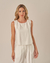 Cropped Boutic. Thais Off White - loja online