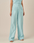 Calça Boutic. Alfaiataria Thais Azul Claro