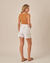 Shorts Andreza Chagas Mari Branco - comprar online