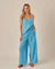 Conjunto Boutic. Bella Viscolinho Turquesa