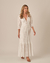 Vestido Boutic. Arraial Off White na internet