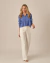 Camisa Mika Viscose Azul - comprar online