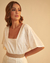 Vestido Norah Ninfa Off White - loja online