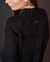 Blusa Quadrados Tricot Preto - Espaço LD