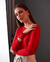 Blusa Leandra Vermelho na internet