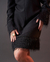 Vestido Le Dress Atelier Luiza Franjas Preto - comprar online
